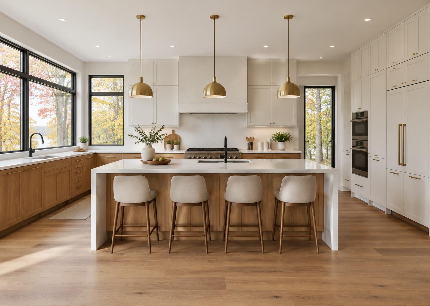 Image d’inspiration — Cuisine et salle de bain